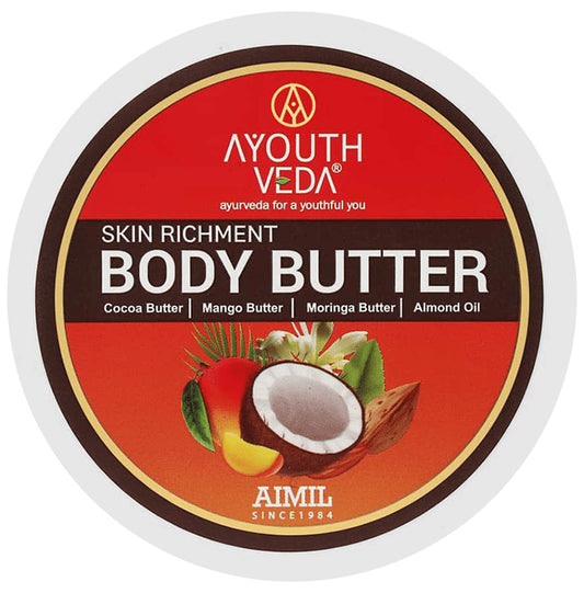 Ayouth Veda Skin Richment Body Butter
jar of 200 gm Cream