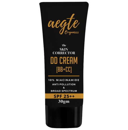Aegte Organics The Skin Corrector DD Cream BB+CC
tube of 30 gm Cream