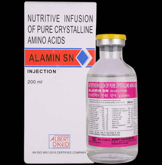 Alamin SN Infusion
bottle of 200 ml Infusion