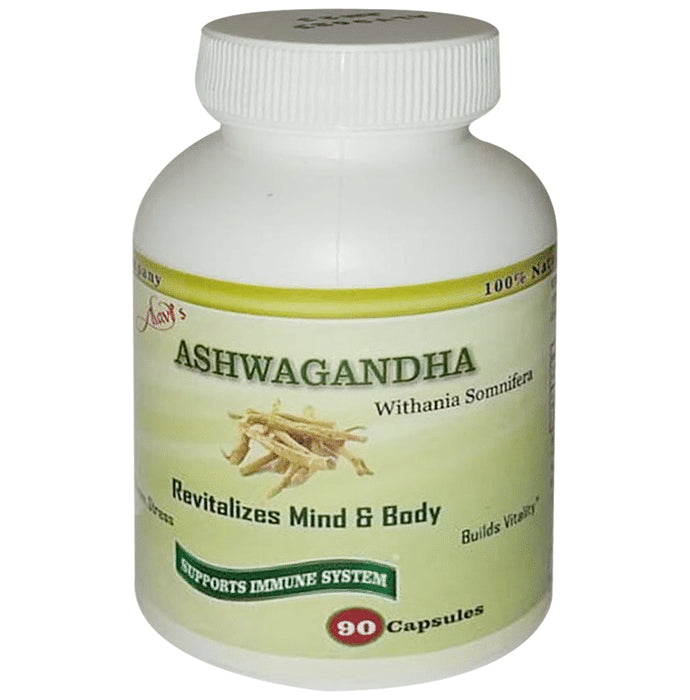 Alavi Ashwagandha Capsule
bottle of 90 capsules