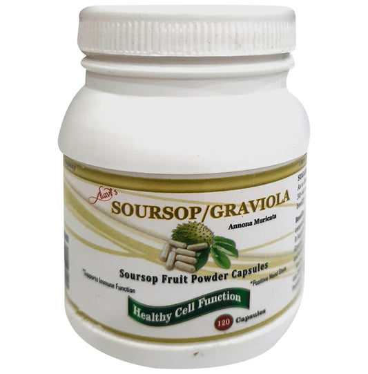 Alavi Soursop / Graviola Fruit Powder Capsule
bottle of 120 capsules