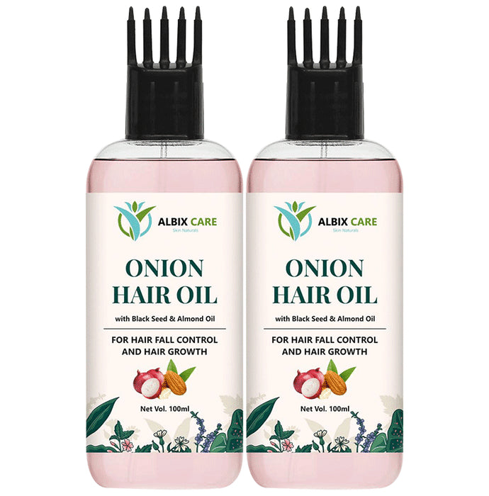 Albix Care Onion Hair Oil (100ml Each)
combo pack of 2 bottles