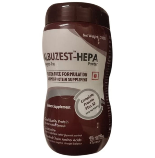 Albuzest Hepa Powder Vanilla Flavour
jar of 210 gm Powder