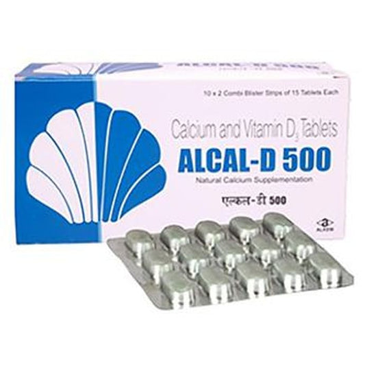 Alcal D Tablet
strip of 15 tablets