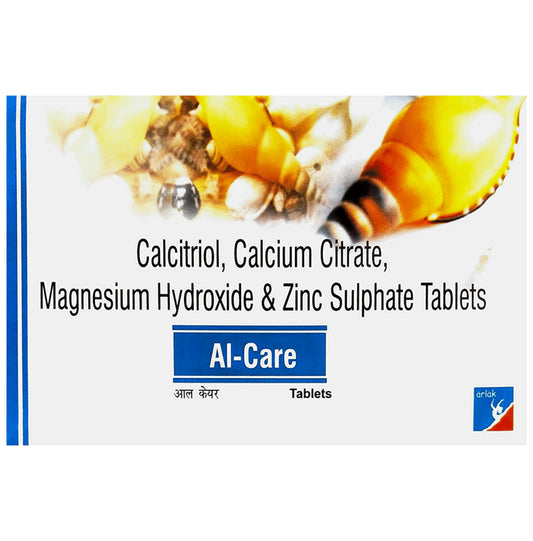 Al-Care Tablet
strip of 10 tablets