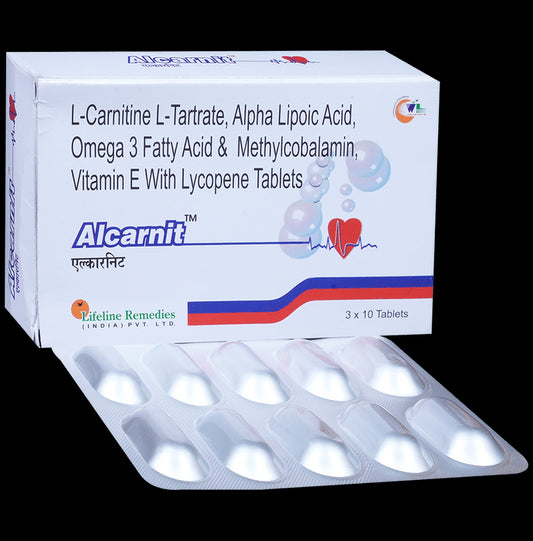 Alcarnit Tablet
strip of 10 tablets