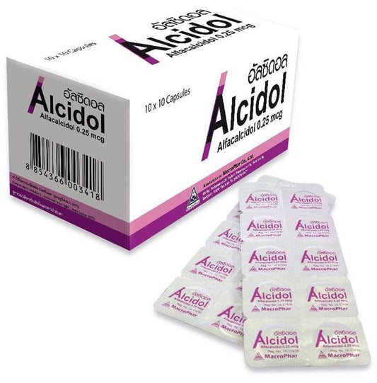 Alcidol Capsule
strip of 10 capsules