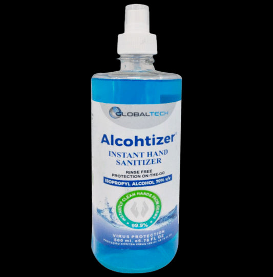 Alcohtizer Instant Hand Sanitizer
pump bottle of 500 ml Sanitizer