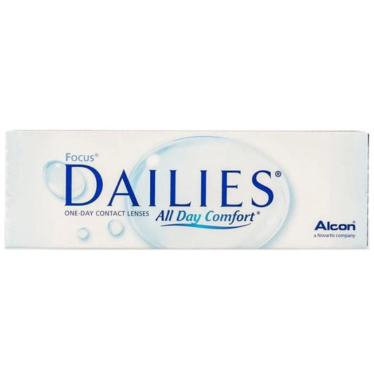 Alcon Focus Dailies One Day Contact Lens Optical Power -5.5 Transparent Spherical
box of 30 contact lenses