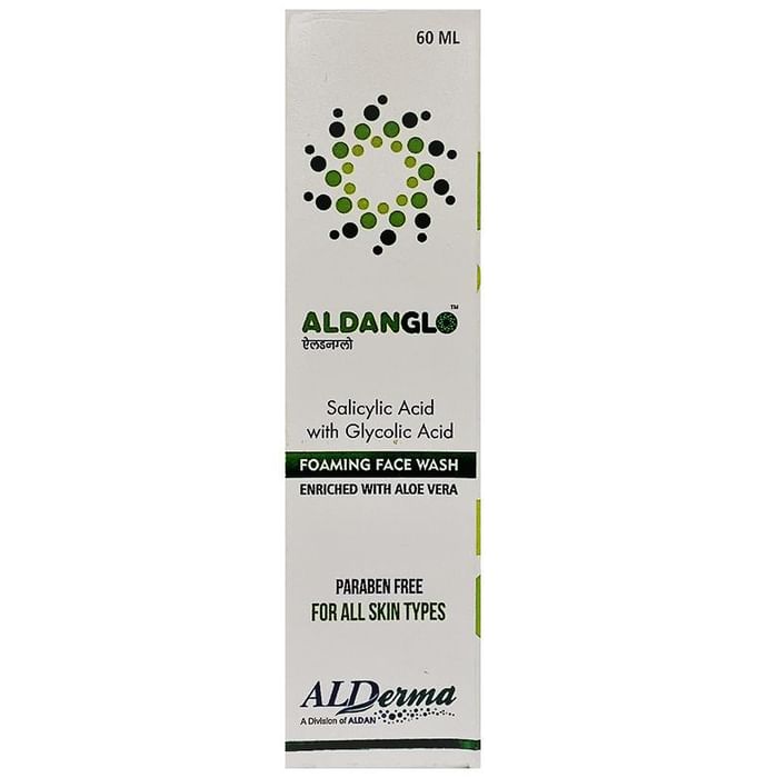 Aldanglo Foaming Face Wash
pump bottle of 60 ml Face Wash