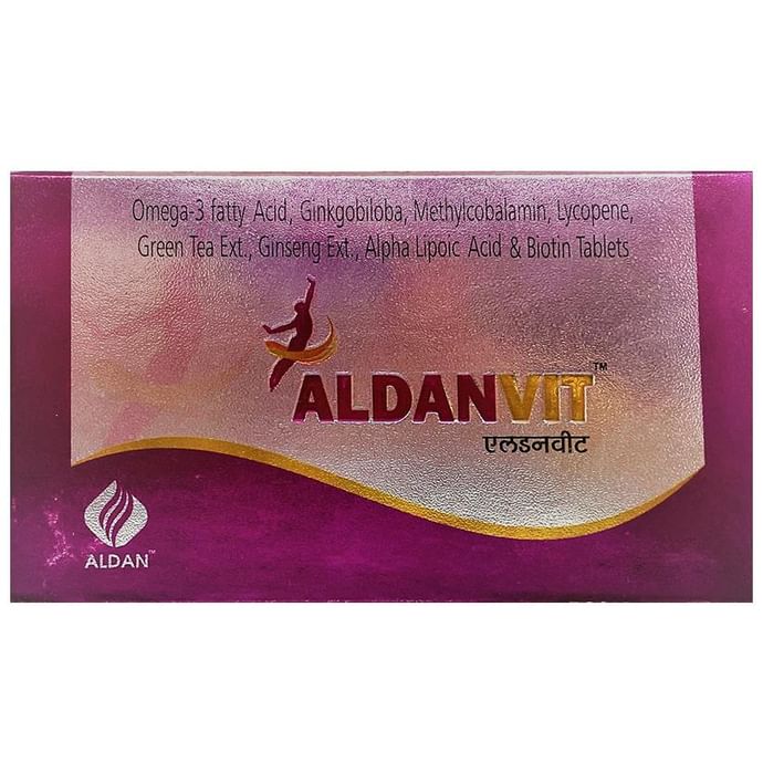 Aldanvit Tablet
strip of 10 tablets