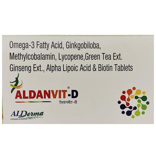 Aldanvit-D Tablet
strip of 10 tablets