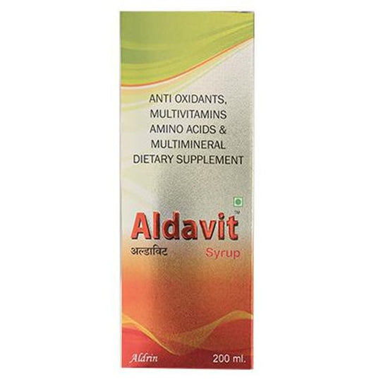 Aldavit Syrup
bottle of 200 ml Syrup