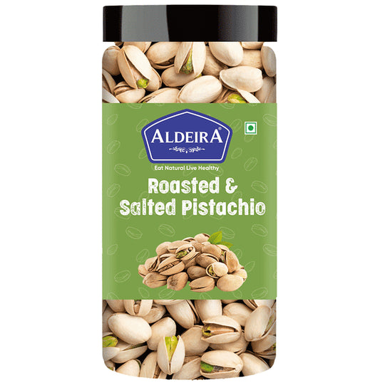 Aldeira Roasted & Salted Pistachio (Pista Salted)
jar of 200 gm Dry Fruits