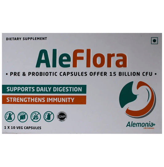 Aleflora Capsule
strip of 10 capsules