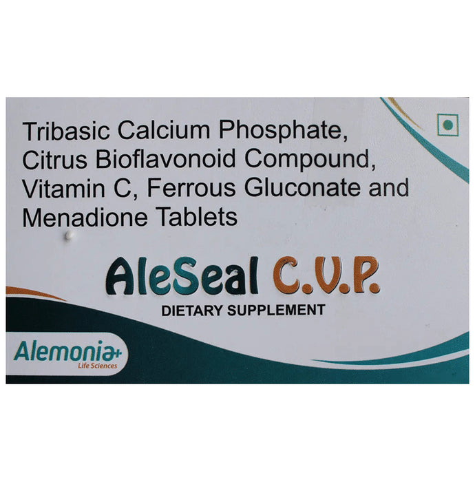 Aleseal C.V.P Tablet
strip of 10 tablets