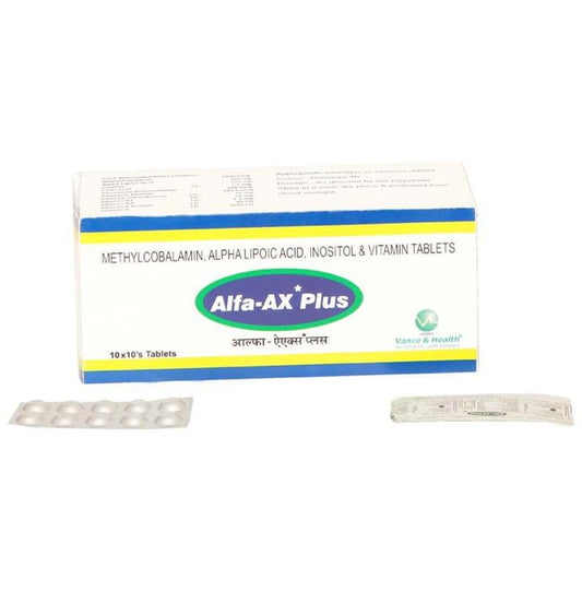 Alfa AX Plus Tablet
strip of 10 tablets