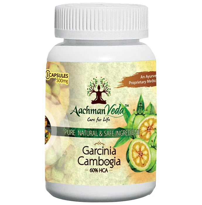 Aachman Veda Garcinia Cambogia 500mg 60% HCA Weight Loss Capsule (60 Each)
combo pack of 2 bottles
