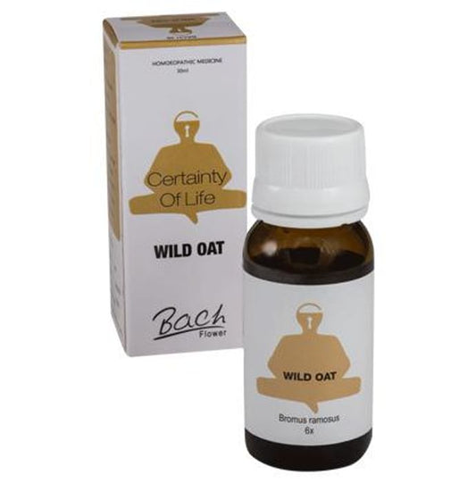 Alfa Omega Bach Flower Wild Oat 6X
bottle of 30 ml Dilution