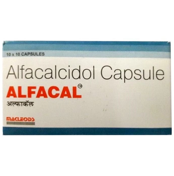 Alfacal 0.25mcg Capsule
strip of 10 capsules