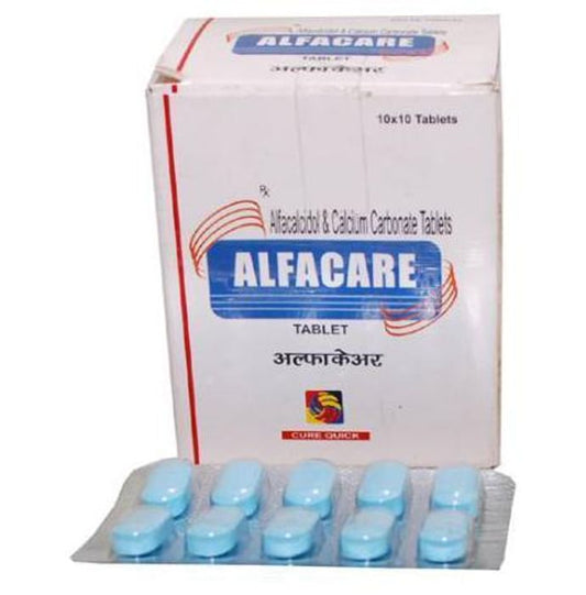 Alfacare Tablet
strip of 10 tablets