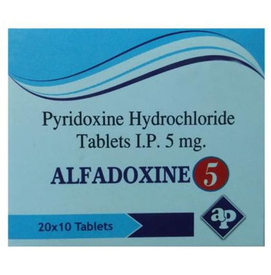 Alfadoxine 5mg Tablet
strip of 10 tablets