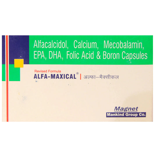 Alfamaxical Capsule
strip of 10 capsules