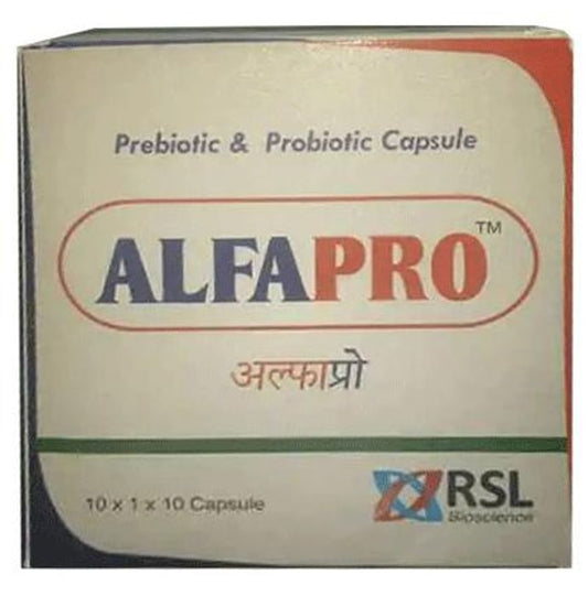 Alfapro Capsule
strip of 10 capsules