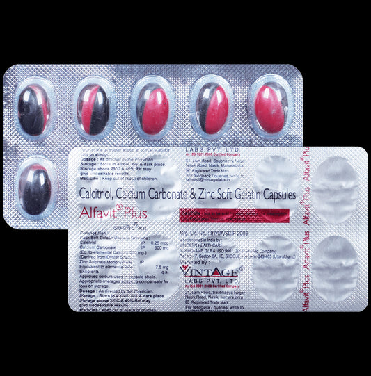 Alfavit Plus Capsule
strip of 10 capsules