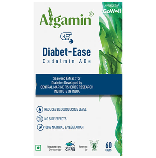 Algamin Diabet-Ease Caps
bottle of 60 capsules
