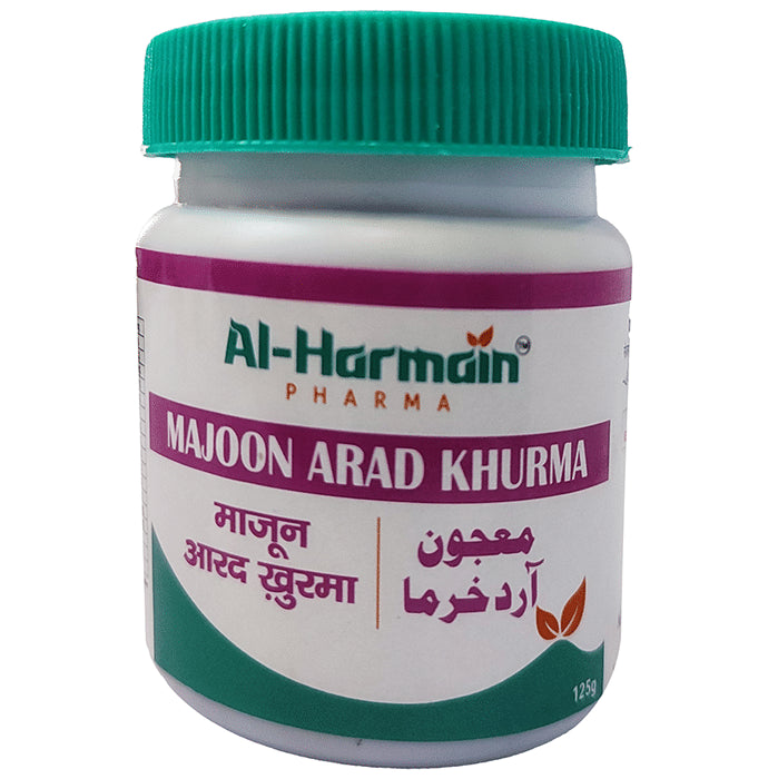 AL-Harmain Majoon Arad Khurma
bottle of 125 gm Paste