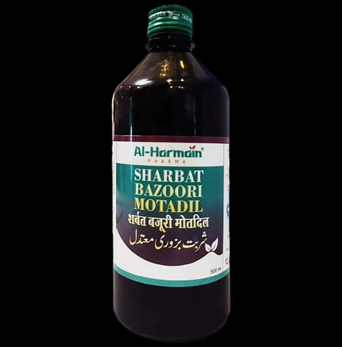 AL-Harmain Sharbat Bazoori Motadil
bottle of 500 ml Liquid