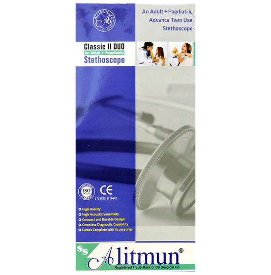 Alitmun Classic II Duo Stethoscope
box of 1 Unit