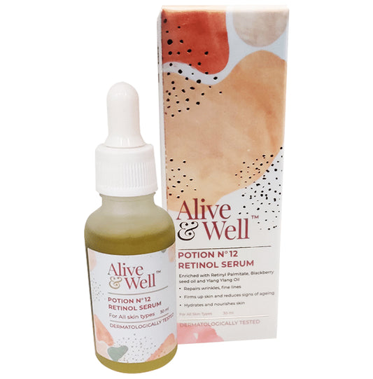 Alive & Well Potion N° 12 Retinol Serum
bottle of 30 ml Serum