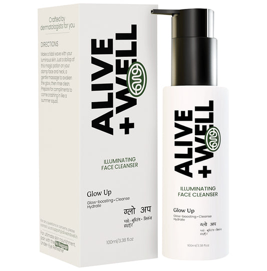 Alive + Well Illuminating Face Cleanser (100ml Each)
box of 1 Bottle