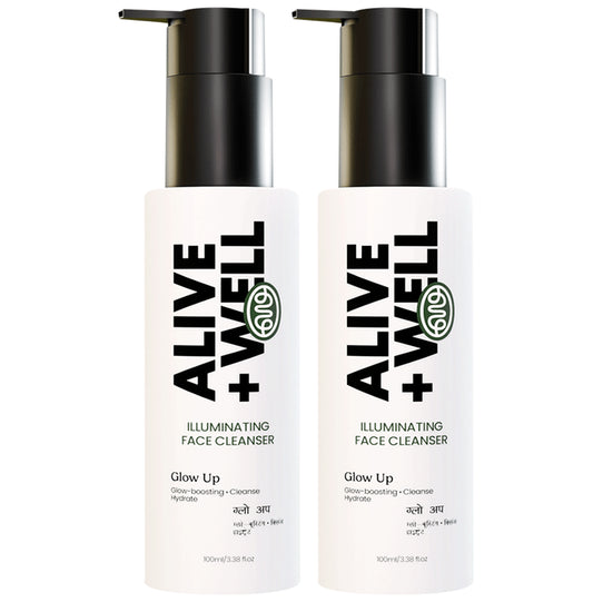 Alive + Well Illuminating Face Cleanser (100ml Each)
combo pack of 2 bottles