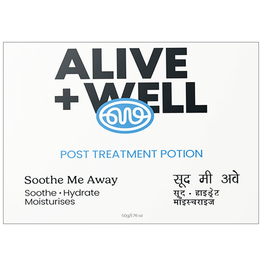 Alive + Well Post Treatment Potion
jar of 50 gm Cream