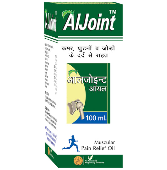 AlJoint Muscular Pain Relief Oil (100ml Each)
box of 1 Bottle