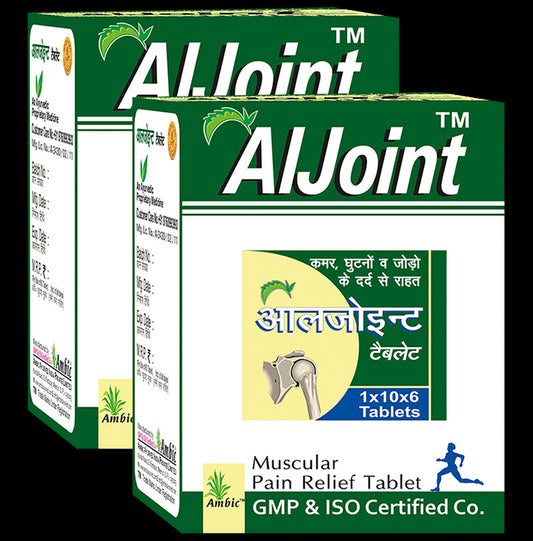AlJoint Muscular Pain Relief Tablet (60 Each)
combo pack of 2 Packs