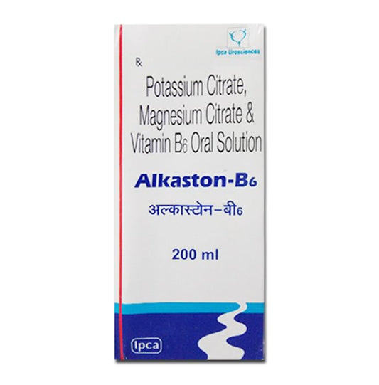 Alkaston B-6 Oral Solution with Potassium, Magnesium & Vitamin B6 |
bottle of 250 ml Oral Solution