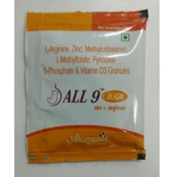 All 9 Iugr Granules
sachet of 7 gm Granules
