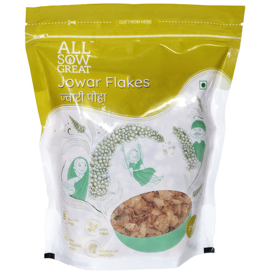 All Sow Great Jowar Flakes
packet of 250 gm Flakes
