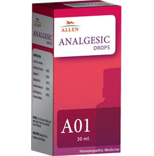 Allen A01 Analgesic Drop
bottle of 30 ml Drop