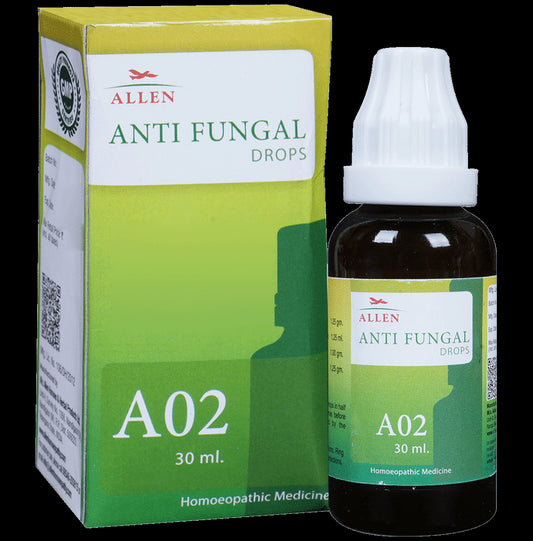 Allen A02 Anti Fungal Drop
bottle of 30 ml Drop
