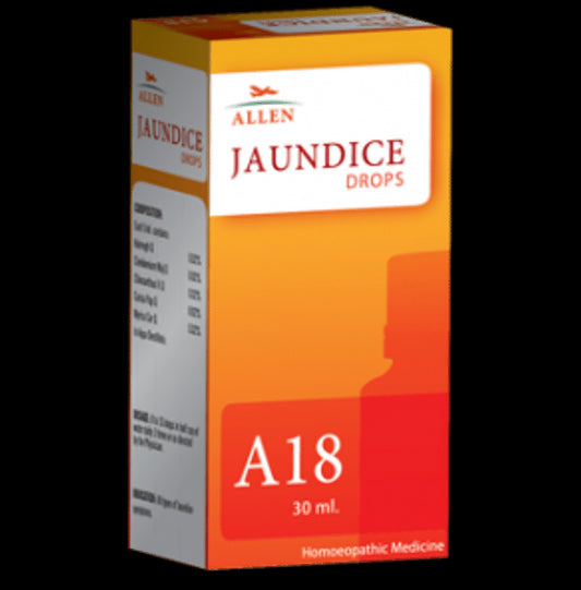 Allen A18 Jaundice Drop
bottle of 30 ml Drop