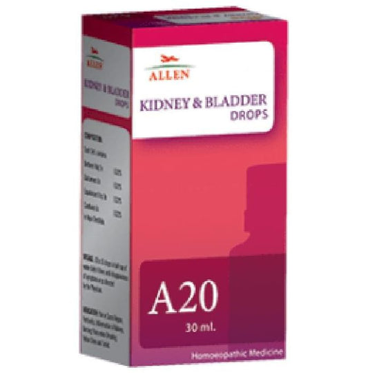 Allen A20 Kidney And Bladder Drop
bottle of 30 ml Drop