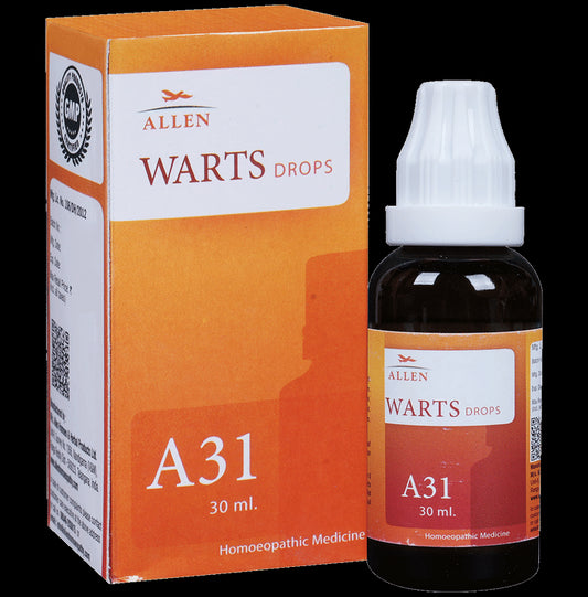 Allen A31 Warts Drop
bottle of 30 ml Drop