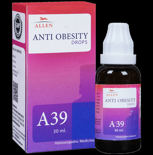 Allen A39 Anti Obesity Drop
bottle of 30 ml Drop