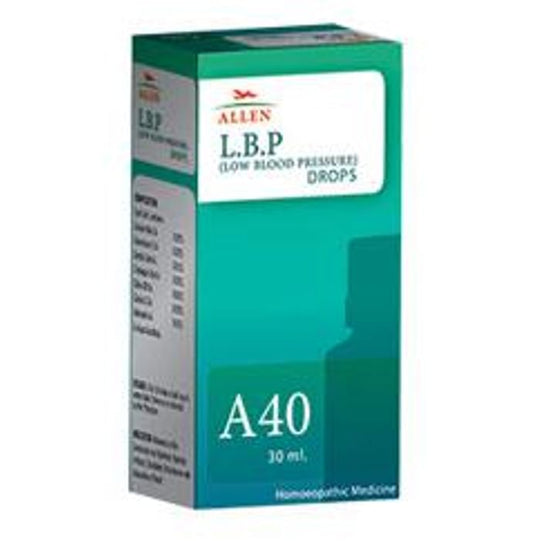Allen A40 L.B.P. (Low Blood Pressure) Drop
bottle of 30 ml Drop