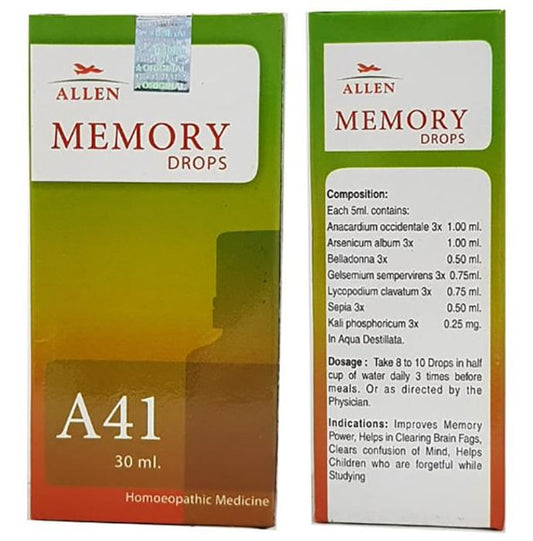 Allen A41 Memory Drop
bottle of 30 ml Drop